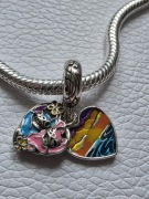 Pandora Disney Ohana Lilo Stitch charms S925 ALE oryginalny serce kolorowy