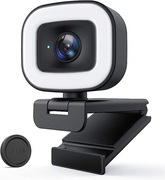 Kamera internetowa 1080P z mikrofonem stereo, 60 f/s Live-Streaming kamera 