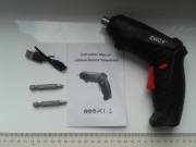 Wkrętak akumulatorowy 4,2V, ZHCY, 1500mAh, 250RPM, obrotowa rękojeść, V6,V7