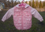 WIOSENNA KURTECZKA/ BEZRĘKAWNIK DLA DZIEWCZYNKI, rozm. 86 cm, 5*10*15