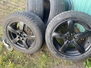 Opony zimowe z felgami 5x100w dwóch rozmiarach 205/215/16