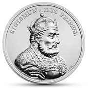 Moneta 50zł Zygmunt I Stary 2017 SSA + folder UNC