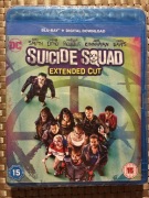 Suicide Squad extanded cut. BLU-RAY + digital download - folia