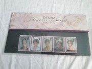 Znaczek / znaczki Księżna Diana znaczki Księżna Walii Frances Spencer 