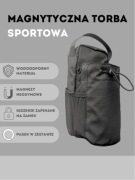 Magnetyczna torba sportowa