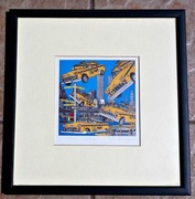 John Suchy "Taxi Invasion" - grafika 3D, certyfikowana