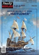 Mały Modelarz 1-2-3 2023 MAYFLOWER model 1:100