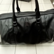 Torba podróżna że skóry PU semi line 