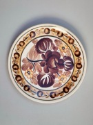 Talerzyk dekoracyjny, fajans, PRL