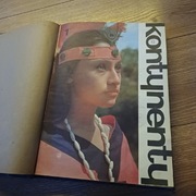 Kontynenty 1978 1-12 brak 11numeru Twarda Oprawa Introligatorska