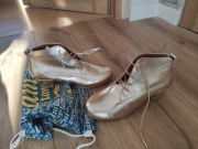 Buty treningowe taneczne DNI Tango nowe złote 