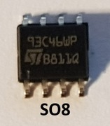 M93C46MN6P  1-Kbit (8-bit 16-bit wide) MICROWIRE serial access EEPROM