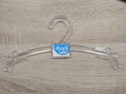 Wieszaki na bieliznę KOSTIUMY kąpielowe UBRANIA przeźroczyste 50 sztuk