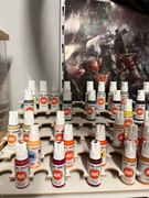 120 w 85% nie używane farby AK Interactive + 12 powtarzalne kolory