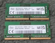 Pamięć RAM 8GB DDR4 2x4GB 3200 Dual Hynix