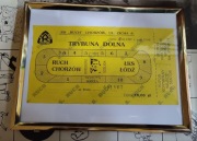 Bilet kolekcjonerski Ruch Chorzów ŁKS Łódź 1997 liga Polska ekstraklasa 