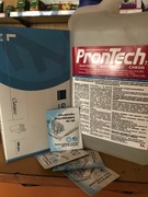 Rękawiczki latex+płyn do dezynfekcji 5L+chusteczki