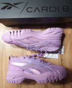 Reebok Club C Cardi V2, sneakersy, skóra, liliowe, rozmiar 38, NOWE