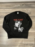 Męska bluza z grafiką gotyckiego portretu