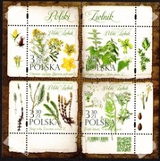 Blok 349 (znaczki 5084 - 5087) Polski Zielnik