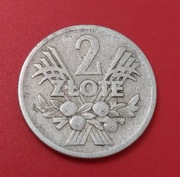 Moneta 2 złote 1960 r. Al.