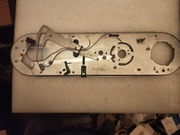 Rama montażowa z dźwignią z włącznikiem do gramofonu Unitra GS-475, GS-473