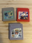 Nintendo Gameboy/Color - trzy cartridge bootleg
