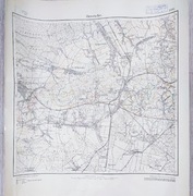 Mapa topograficzna Orzesze 1930 r. – oryginał niemiecki Messtischblatt