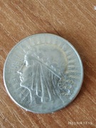 moneta z 1933r Glowa Kobiety