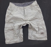 Esprit Rock solidne markowe spodenki szorty bojówki cargo W30 duże S