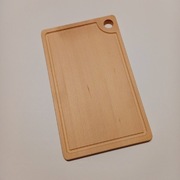 Deska do krojenia z rowkiem i otworem  22x37cm 