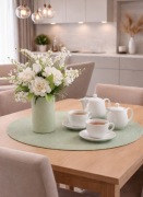 Bukiet dekoracyjny- białe kwiaty.Kompozycja kwiatowa- dekoracja salonu.