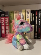 Maskotka tęczowy jednorożec konik kolorowy Russ