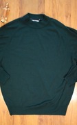 Sweter Astor r. 56 zielony męski zielony wełniany z golfem 