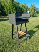 Grill STALOWY SPAWANY blacha 2mm węglowy solindy industrialny loft