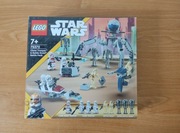 LEGO Star Wars 75372 Zestaw bitewny armii klonów z droidem
