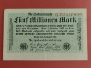 Niemcy. 5 milionów 1923. 