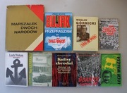 1083 Zbiór 9 Książek o czasach PRL-u : Marszałek dwóch narodów Lech Wałęsa