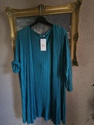 Długi sweter kardigan damski wiskoza