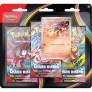Pokémon TCG: Mega Evolution - Chaos Rising - 3-Pack Blister PREORDER