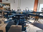 Karuzela do sitodruku M&R SPORTSMAN EX 1618 , 8 stacji/6 kolorów