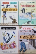 Pan Pierdziołka – zestaw 4 książek, powtarzanki i śpiewanki, stan BDB