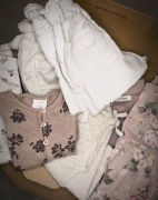 Ubranka dziecięce 98 lato wiosna zara newbie next paka paczka karton