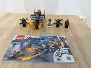 LEGO 76123 Super Heroes Kapitan Ameryka: Atak Outriderów