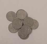 12 szt. Starych monet z PRL 10gr. 