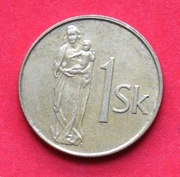 1  Korona  1995  r  -   Słowacja   Madonna z Dzieciątkiem 