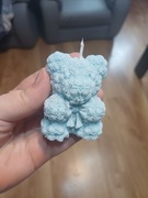 Świeca o kształcie misia