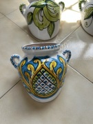 Włoskie ceramiczne donice ścienne – Rękodzieło z Południa Włoch