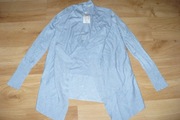 Sweter Reserved, r.  S, błękitny, nowy, metki, bez zapięcia tanio!