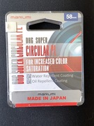MARUMI Super DHG Filtr Circular PL 58 mm